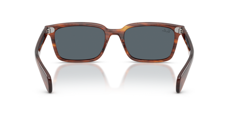 Ray-Ban BRUNEL in Striped Havana - Alternate View
