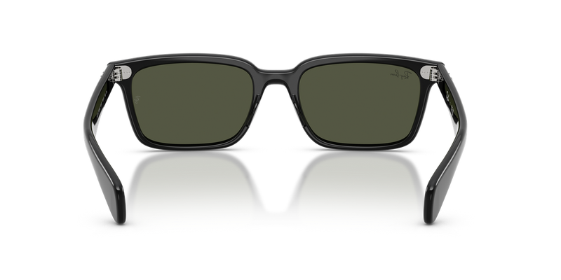 Ray-Ban BRUNEL in Black - Temple Detail