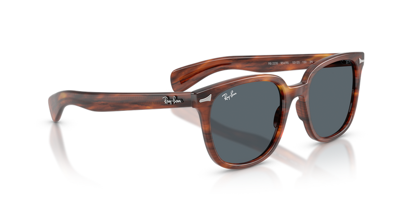 Ray-Ban BRUNEL II in Striped Havana - Alternate View