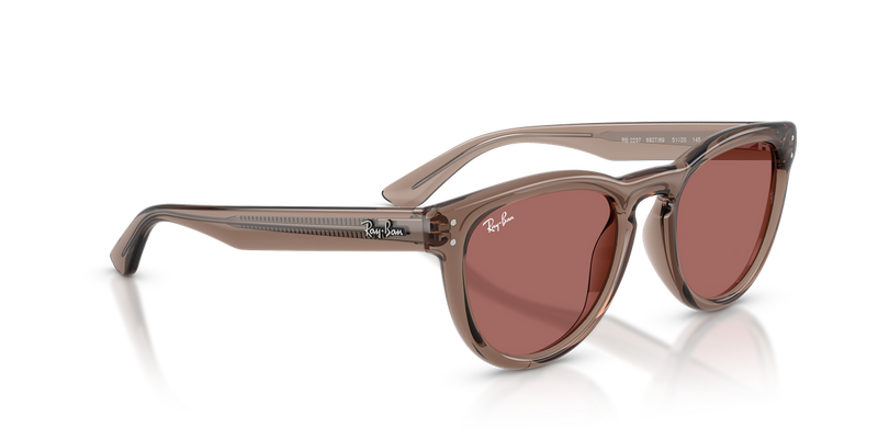 Ray-Ban RB2237 in Transparent Light Brown - Alternate View