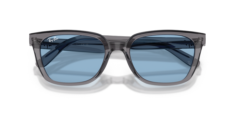 Ray-Ban RB2243D in Transparent Grey - Side View
