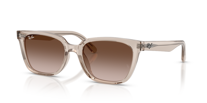 Ray-Ban RB2243D in Transparent Light Brown - Alternate View