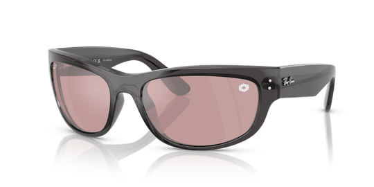 Transparent Black / Red Polarized (14543E)