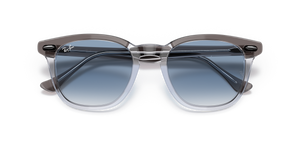 Grey On Transparent / Clear Blue (13553F)