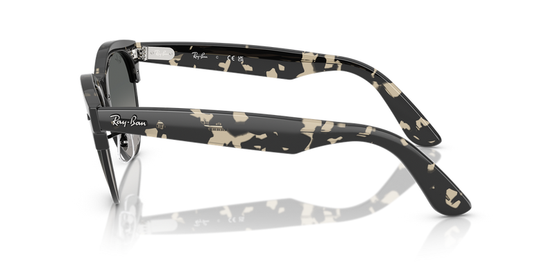 Ray-Ban CLUBMASTER WAY in Grey Havana On Black / Grey Gradient (143371) - Alternate View