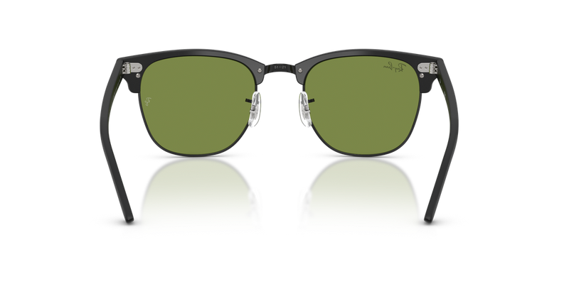 Ray-Ban CLUBMASTER in Matte Black On Black - Alternate View