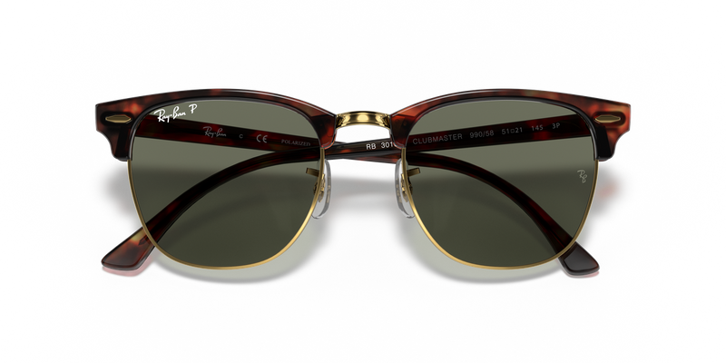 Ray-Ban CLUBMASTER in Red Havana - Alternate View
