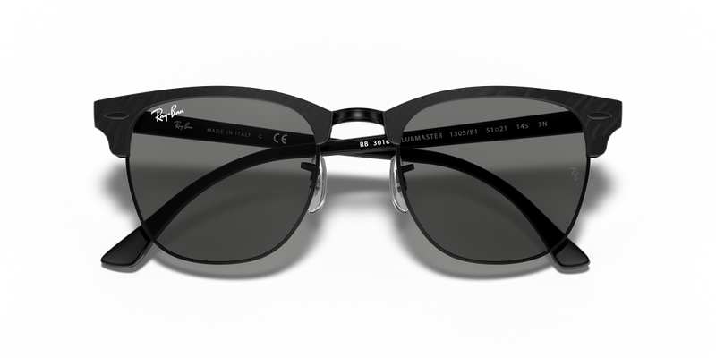 Ray-Ban CLUBMASTER in Black - Alternate View