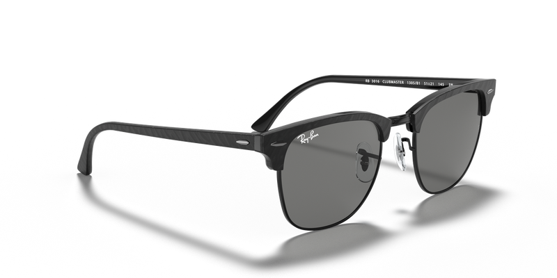 Ray-Ban CLUBMASTER in Black - Alternate View