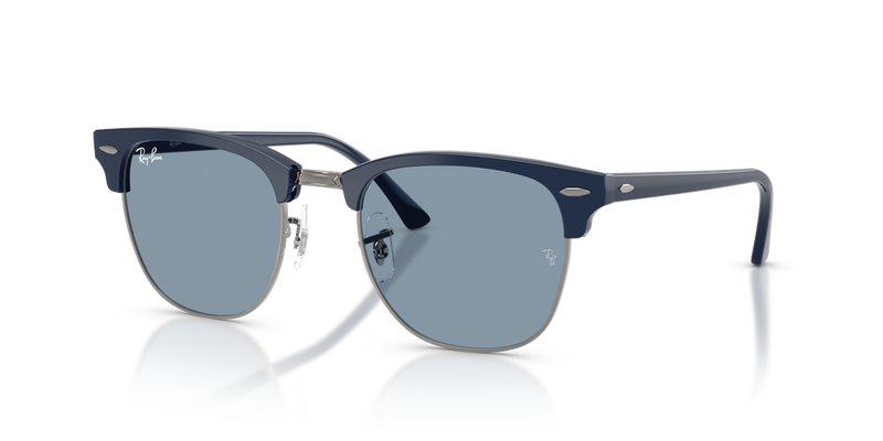 Ray-Ban CLUBMASTER in Blue & Gunmetal - Alternate View