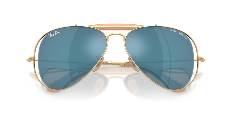 Ray-Ban RB3029M in Arista Gold - Side View