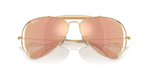 Arista Gold / Dark Brown Mirror Rose Gold (001/7J)