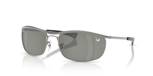 Gunmetal / Green Mirror Silver (928040)