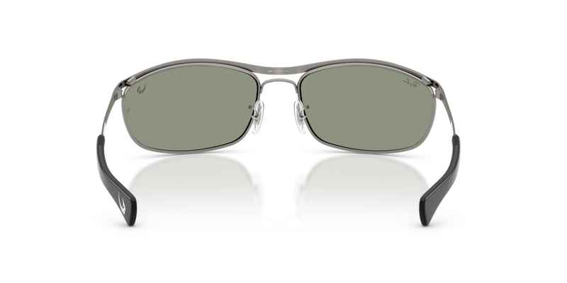 Ray-Ban OLYMPIAN I DELUXE in Gunmetal - Temple Detail
