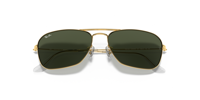 Ray-Ban CARAVAN in Arista Gold - Side View