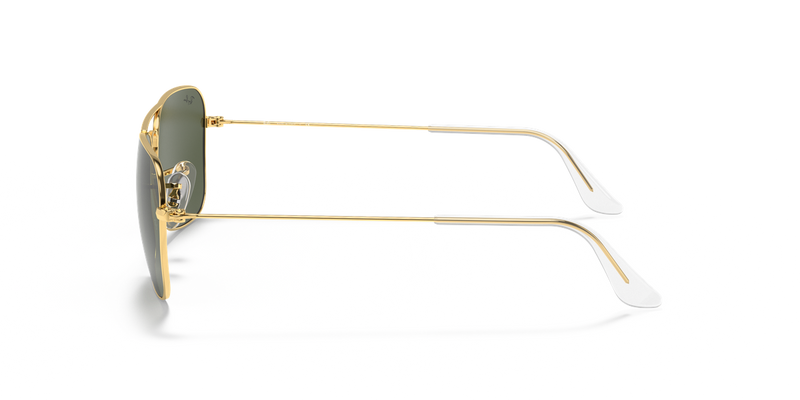 Ray-Ban CARAVAN in Arista Gold - Back View