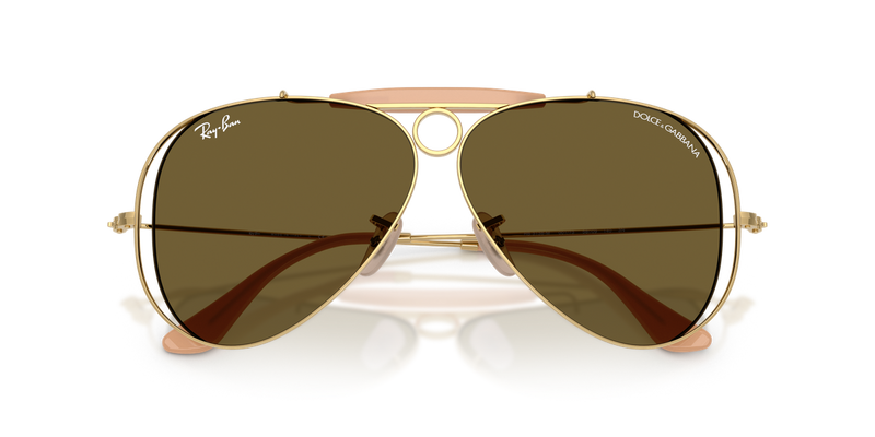 Ray-Ban RB3138M in Arista Gold - Alternate View