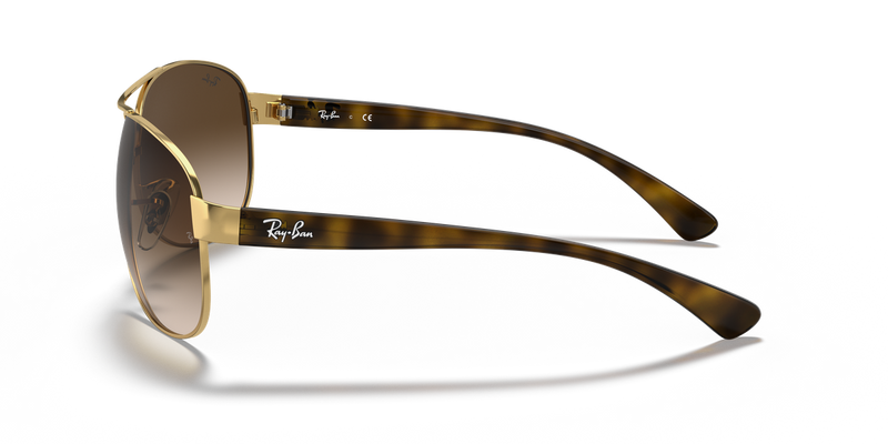 Ray-Ban RB3386 in Arista Gold - Back View