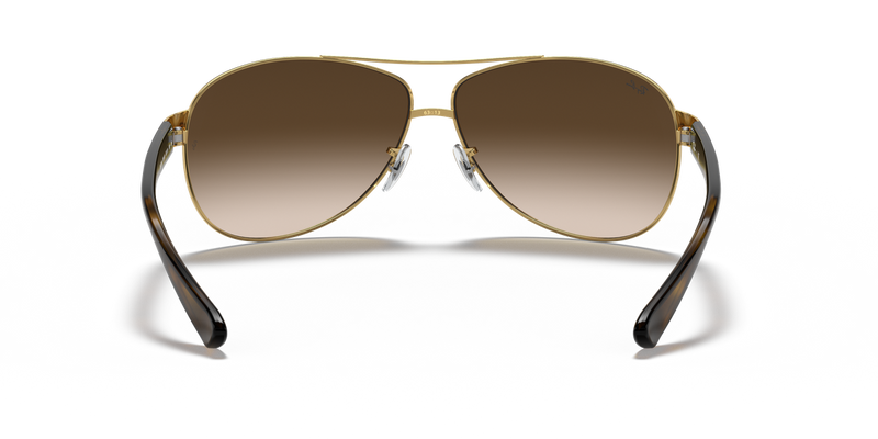 Ray-Ban RB3386 in Arista Gold - Temple Detail