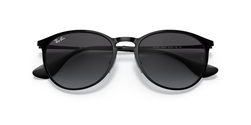 Ray-Ban ERIKA METAL in Black / Grey Gradient (002/8G) - Side View