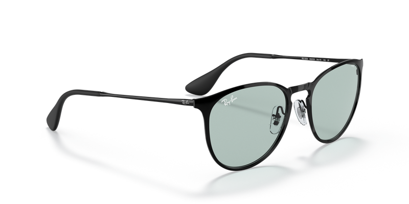 Ray-Ban ERIKA METAL in Black / Photochromic Green Gradient Blue (002/Q5) - Alternate View