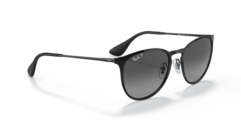 Ray-Ban ERIKA METAL in Black / Grey Polarized (002/T3) - Alternate View