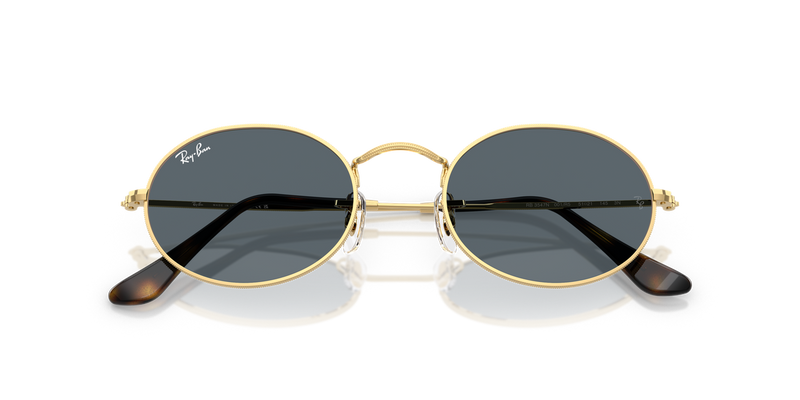 Ray-Ban OVAL in Arista Gold - Alternate View