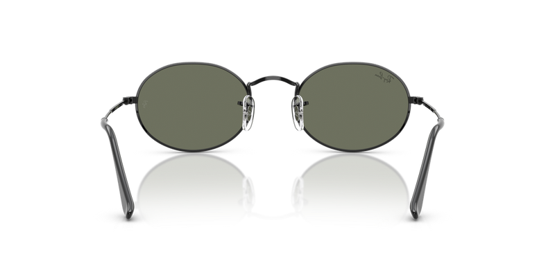 Ray-Ban OVAL in Black - Temple Detail