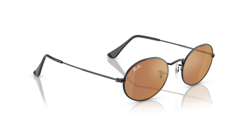 Ray-Ban OVAL in Black - Alternate View