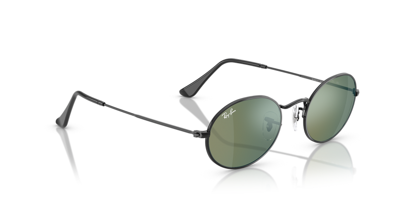 Ray-Ban OVAL in Black - Alternate View
