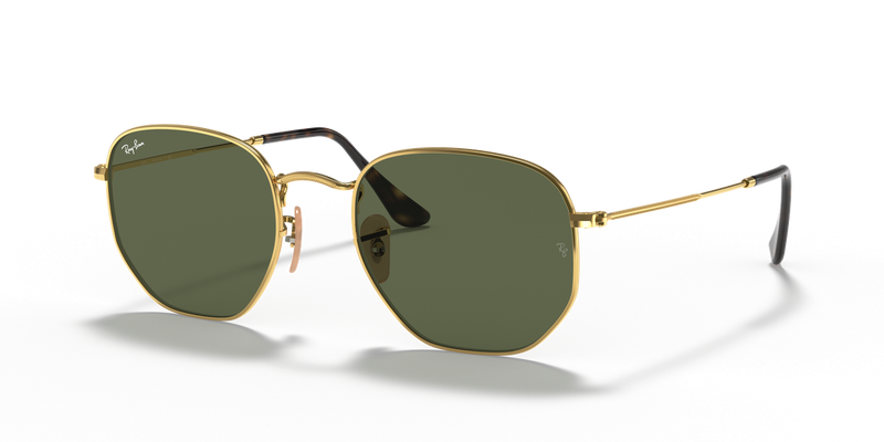 Ray-Ban HEXAGONAL in Arista Gold - Alternate View
