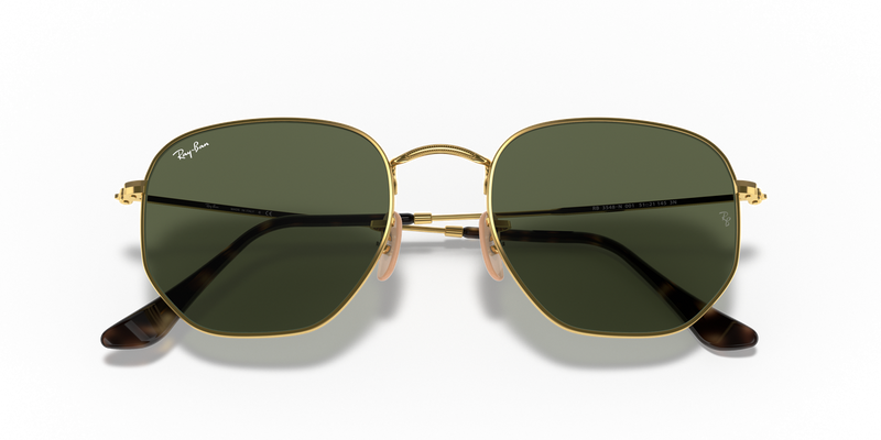 Ray-Ban HEXAGONAL in Arista Gold - Alternate View