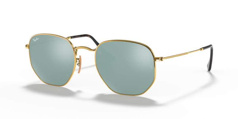 Ray-Ban HEXAGONAL in Arista Gold - Alternate View