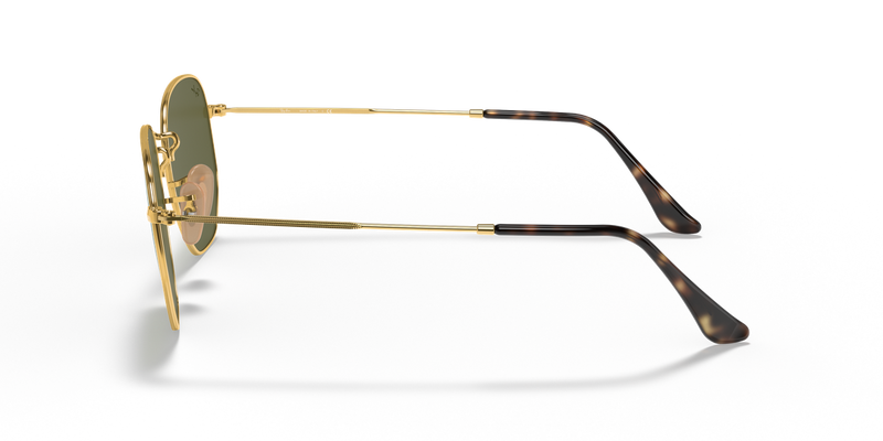 Ray-Ban HEXAGONAL in Arista Gold - Alternate View