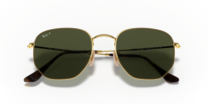 Ray-Ban HEXAGONAL in Arista Gold - Alternate View