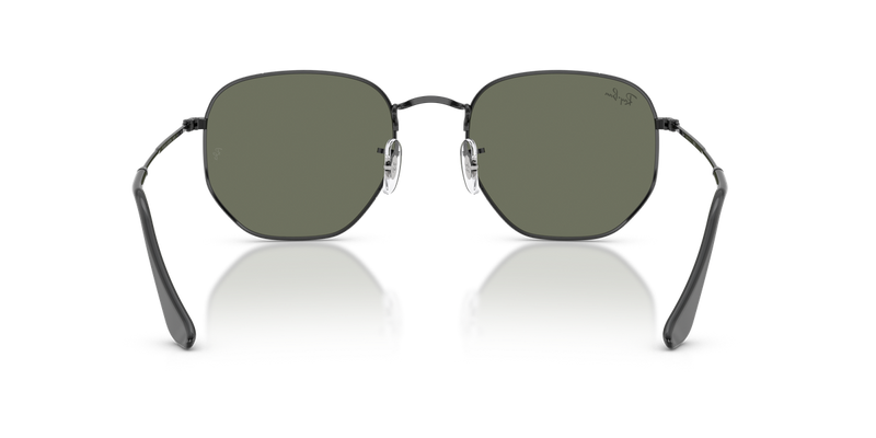 Ray-Ban HEXAGONAL in Black - Temple Detail