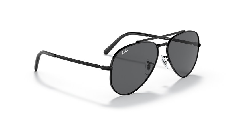 Ray-Ban NEW AVIATOR in Black - Alternate View