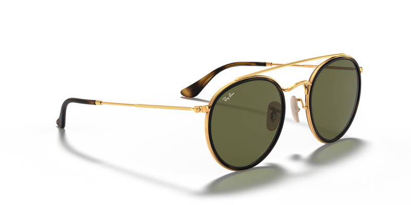 Ray-Ban RB3647N in Arista Gold / G-15 Green (001) - Alternate View