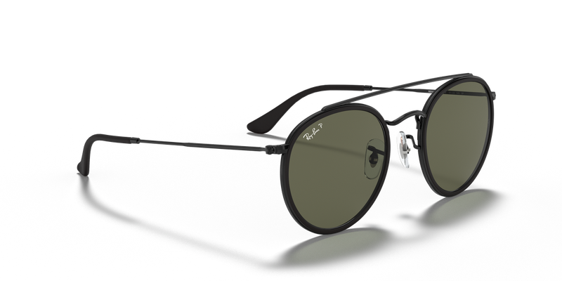 Ray-Ban RB3647N in Black / G-15 Green Polarized (002/58) - Alternate View