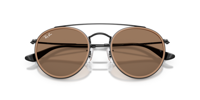 Ray-Ban RB3647N in Black / Brown (927973) - Alternate View