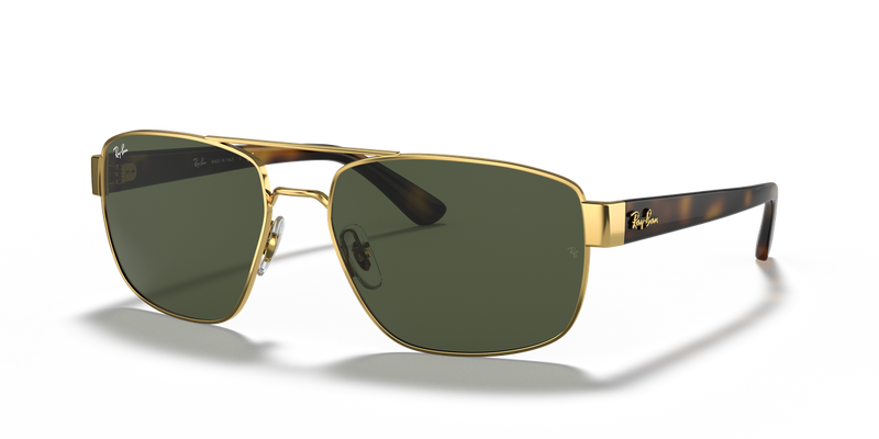 Ray-Ban RB3663 in Arista Gold - Front View