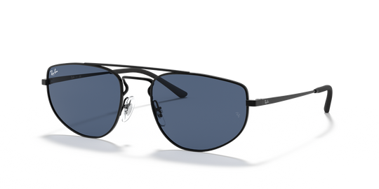 Ray-Ban RB3668 - Rubber Black / Dark Blue (901480)