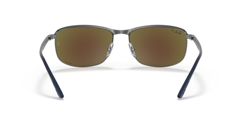 Ray-Ban RB3671CH in Blue On Gunmetal / Grey & Blue Polarized+ (92044L) - Alternate View