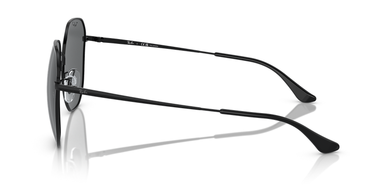 Ray-Ban RB3680D in Black - Back View