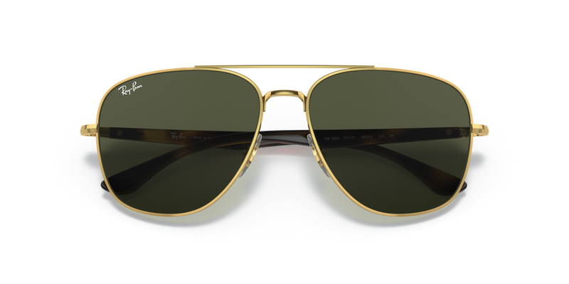Ray-Ban RB3683 in Arista Gold - Side View