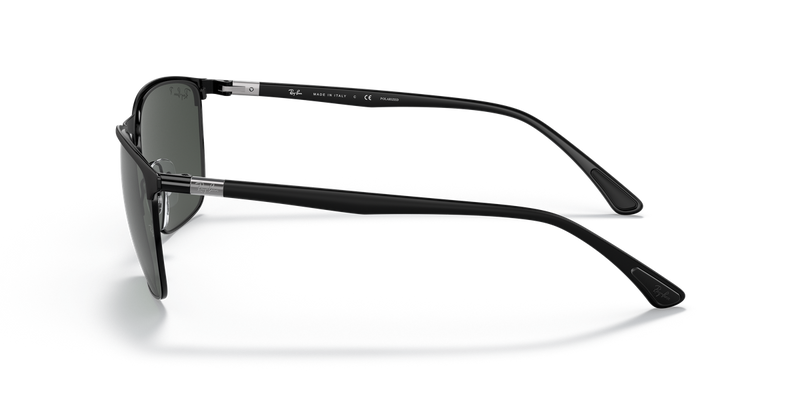 Ray-Ban RB3686 in Black - Back View