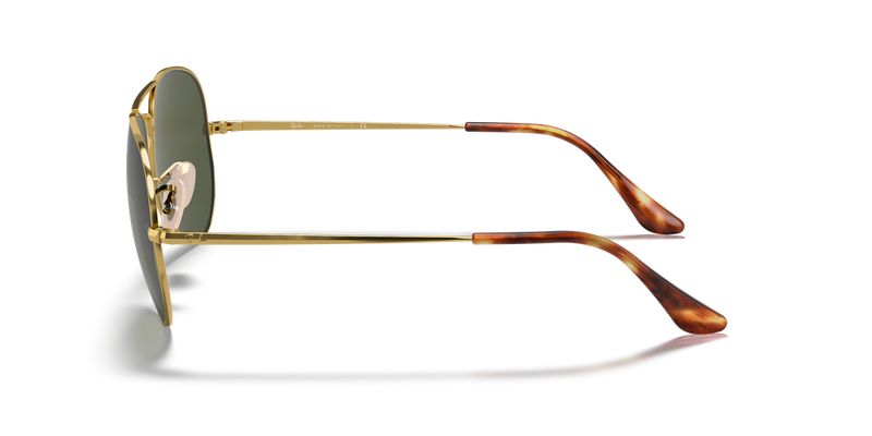 Ray-Ban AVIATOR METAL II in Arista Gold / G-15 Green (914731) - Alternate View