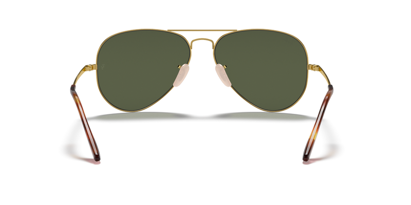 Ray-Ban AVIATOR METAL II in Arista Gold / G-15 Green (914731) - Alternate View