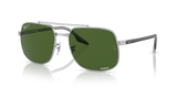 Silver / Dark Green Polarized+ (003/P1)