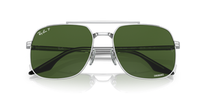 Silver / Dark Green Polarized+ (003/P1)